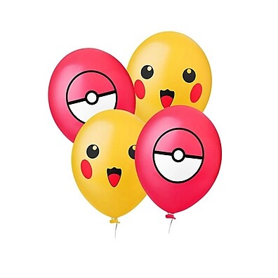 Balões Pokémon: Decore Sua Festa com 25 Unidades!