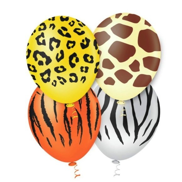 Balões Safari Nº9: Festa Animal Incrível!