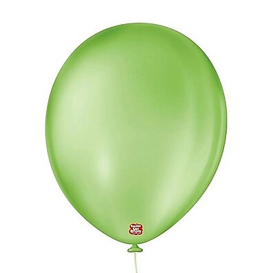 Balões Verde Lima: 50 Unidades para Festas!
