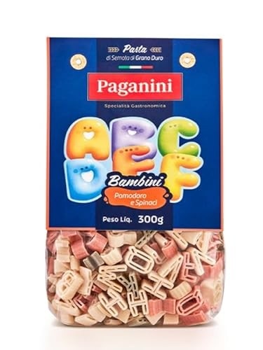 Macarrão Paganini Letrinhas Bambini 300gr