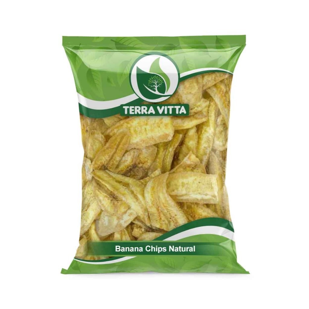 Banana Chips Natural: Crocância e Sabor em 500g
