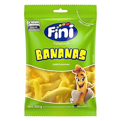 Bananas Fini 250g: Sabor e Diversão!