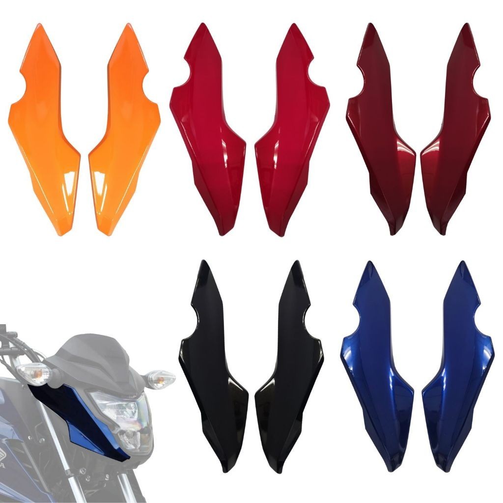 Bananinha Titan 160 2025: Carenagem Lateral e Farol