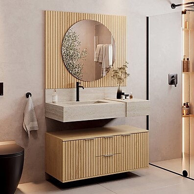 Bancada Porcelanato 100cm: Beleza e Praticidade