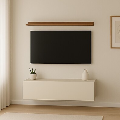 Bancada Suspensa 99cm com Gaveta Slat M20 – Moderna e Funcional