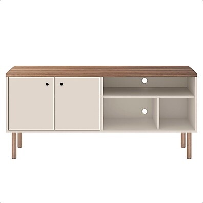 Bancada TV 60" Bege: Elegância e Organização