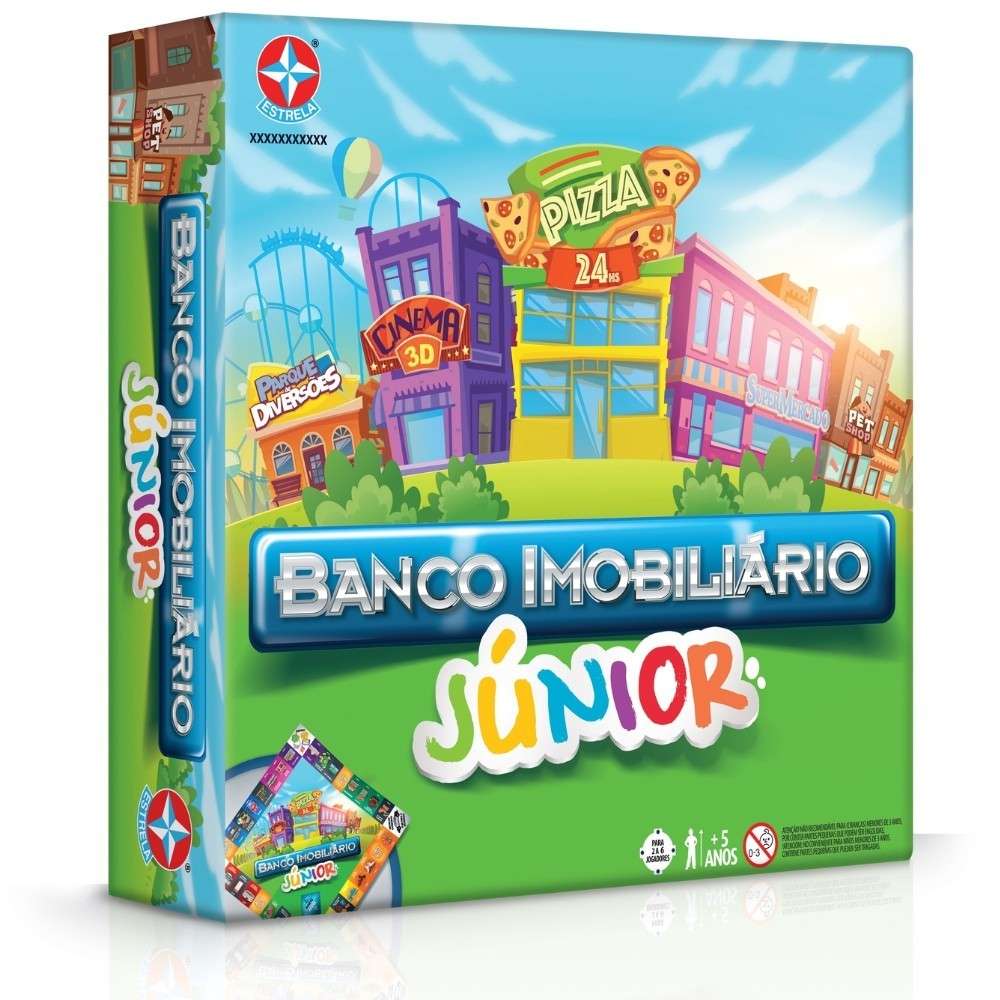 Banco Imobiliário Júnior: A Diversão em Família!