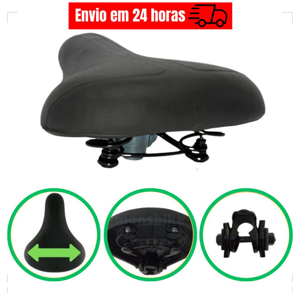 Banco Largo 2 Molas: Conforto Monark Beach Bike