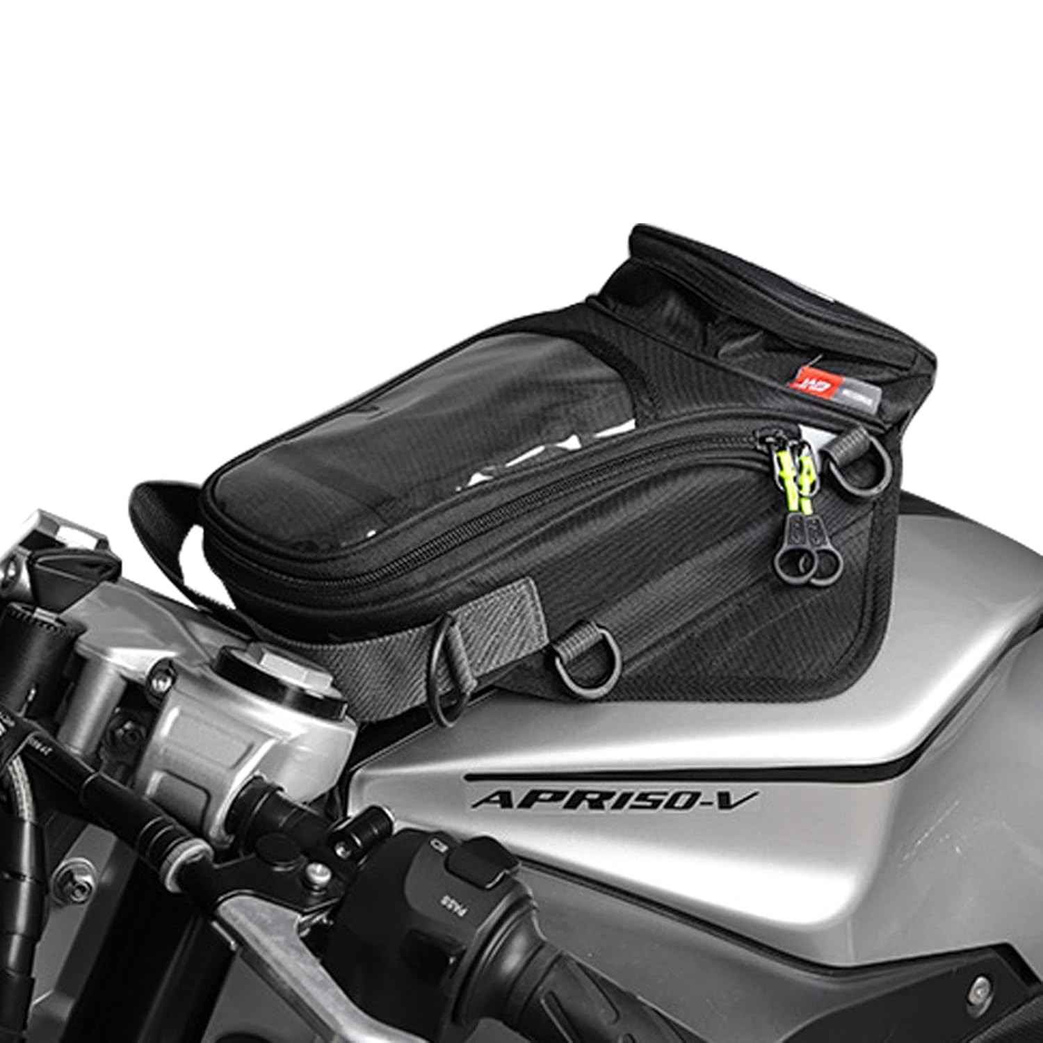 Bolsa para Banco Traseiro de Moto Antiderrapante com Tela Touchscreen - Essencial para Motociclistas