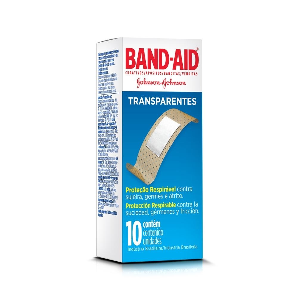 Band-Aid: Proteja Seus Ferimentos com Curativos Transparentes