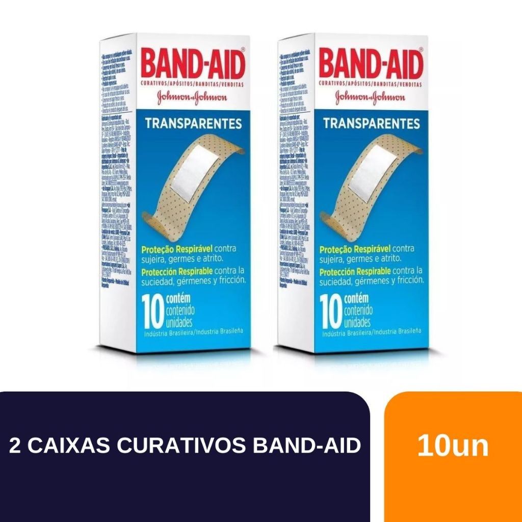 Band-Aid Transparente: Proteção Discreta e Eficaz