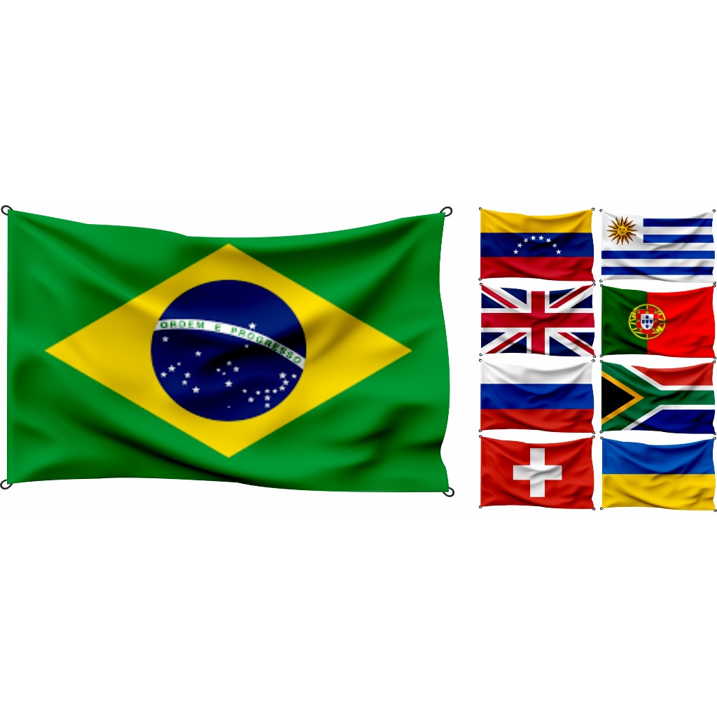 Bandeiras do Mundo: Decore com Estilo Global!