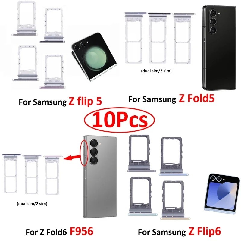 Bandeja Chip Samsung Z Flip/Fold: 10 Unidades