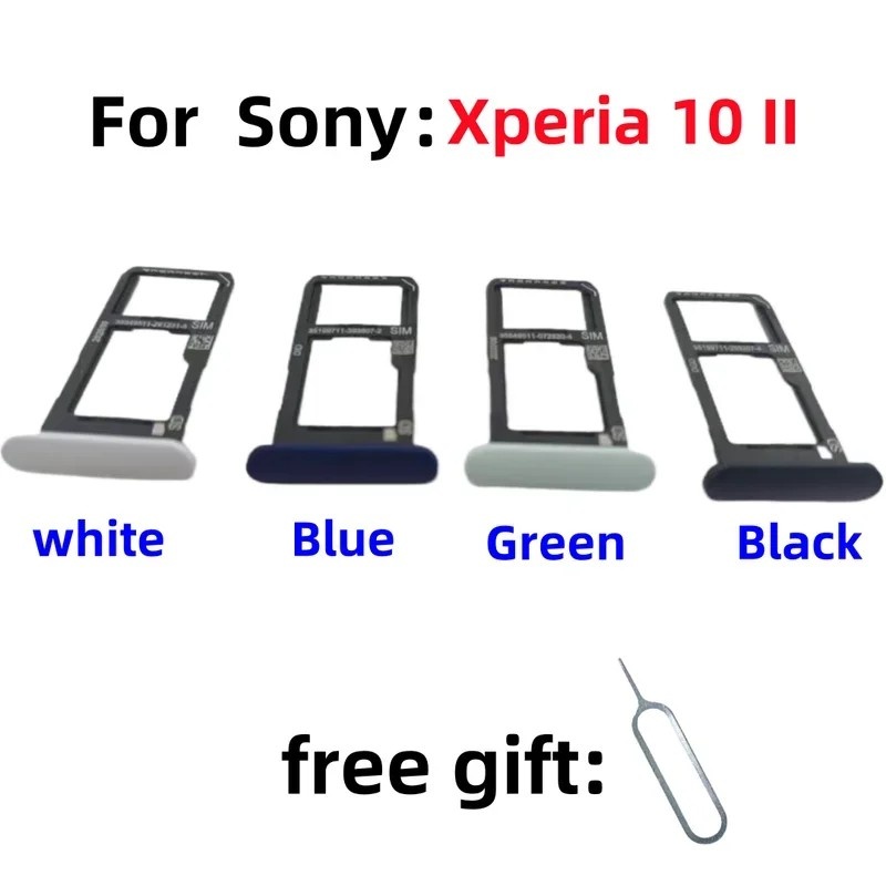 Bandeja Chip Sony Xperia 10 II: Slot SD e SIM