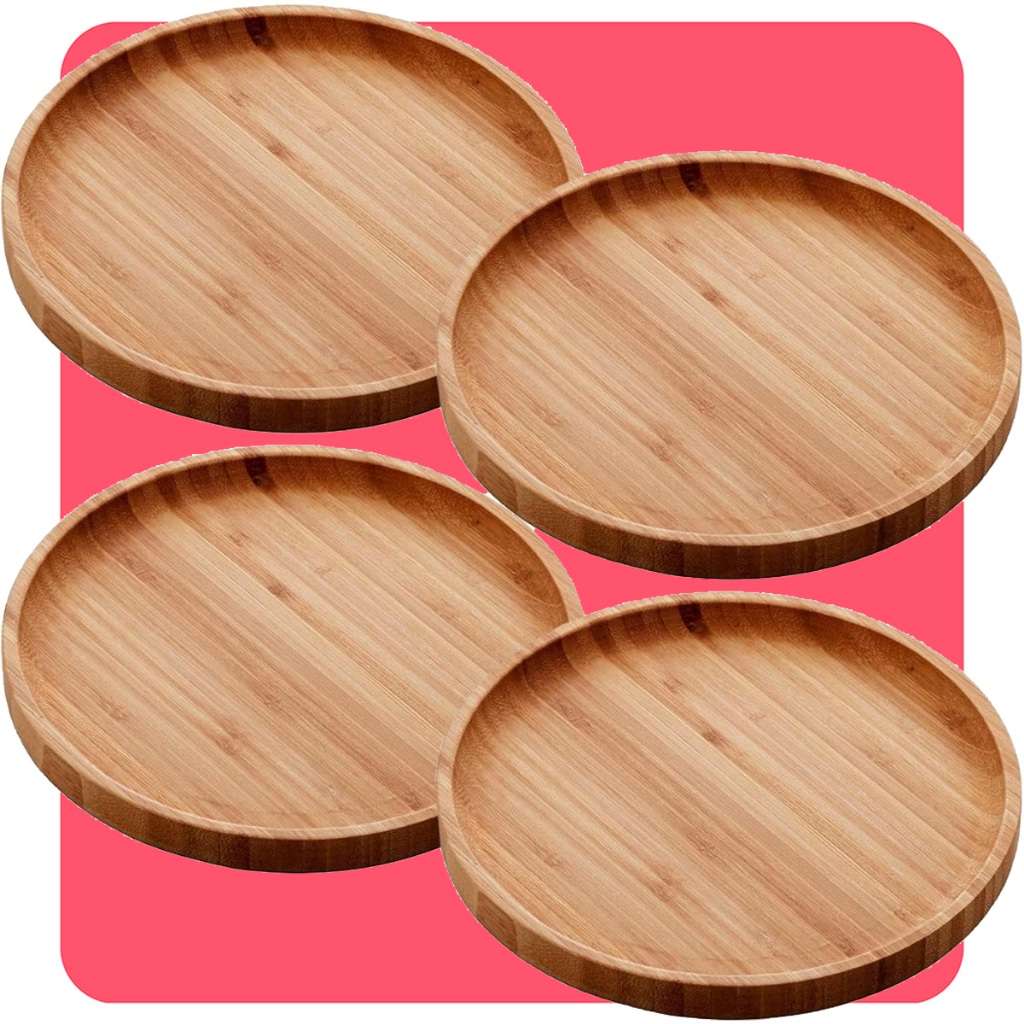 Bandeja de Bambu 20cm: Decore e Sirva com Estilo!