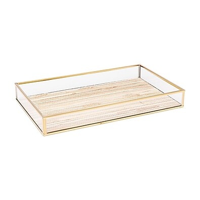 Bandeja Dourada Lyor: Elegância para sua Casa
