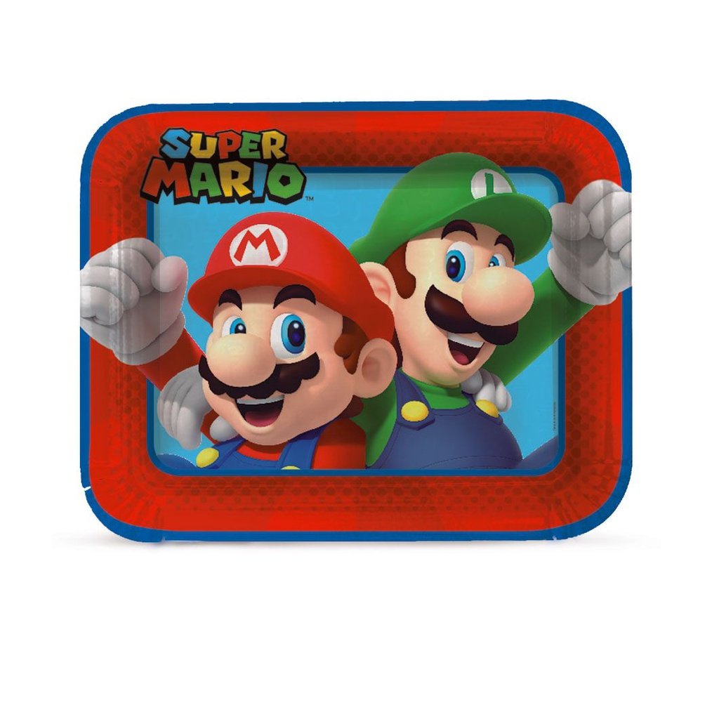 Bandeja Super Mario: Decore Sua Festa!