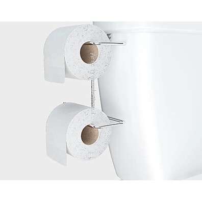 Suporte Duplo Para Papel Higiênico: Organize Seu Banheiro!