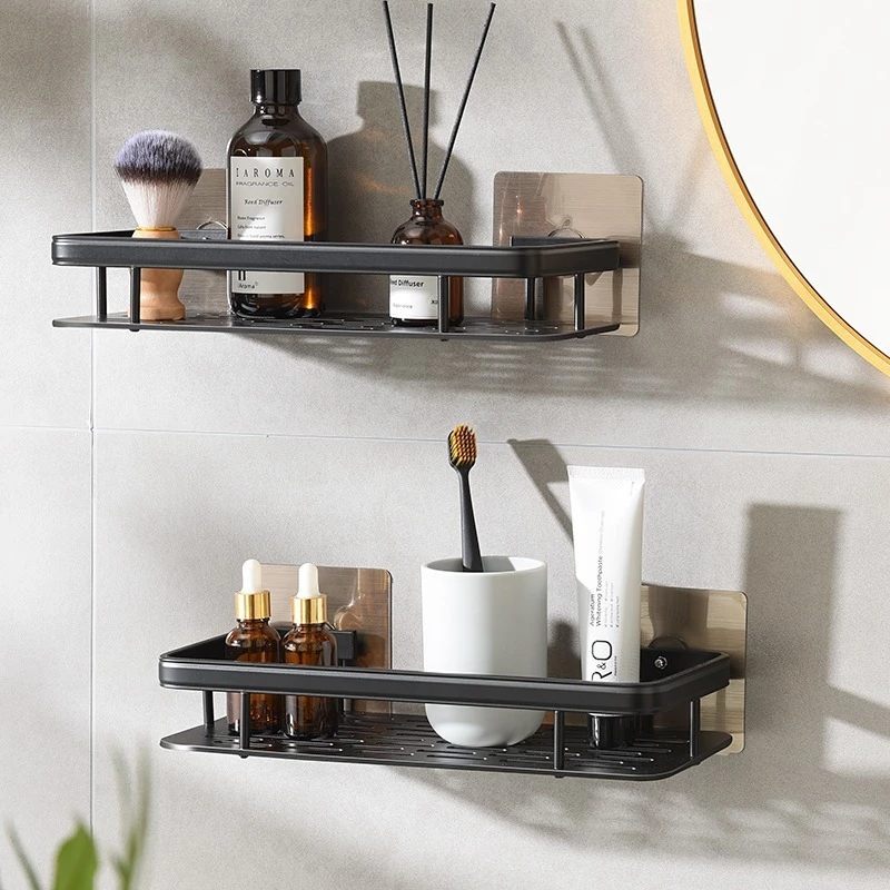 Suporte de Shampoo Sem Furo Premium – Organize seu Banheiro