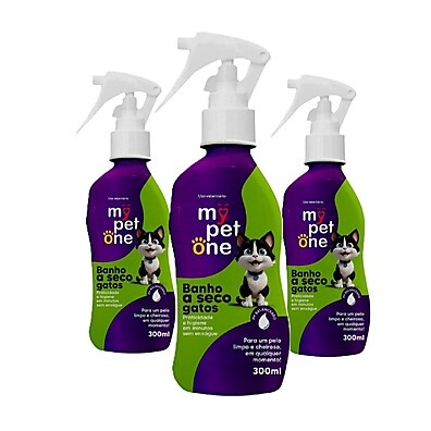 Banho a Seco Gatos Mypetone 300mL – Higiene Sem Água