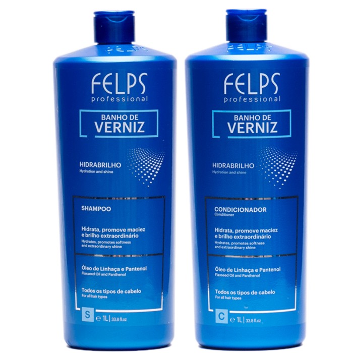 Banho de Verniz Felps: Brilho Intenso e Hidratação!