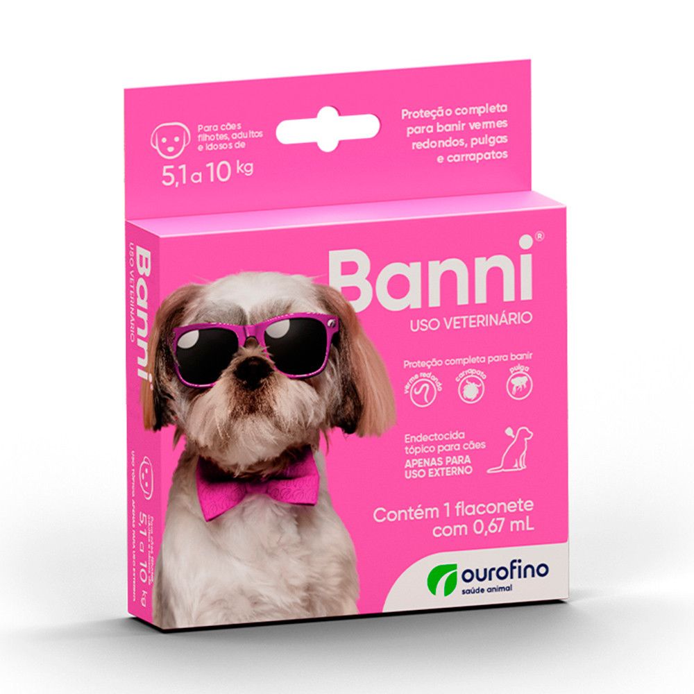 Banni Antipulgas Cães: Proteção Total em 1 Pipeta