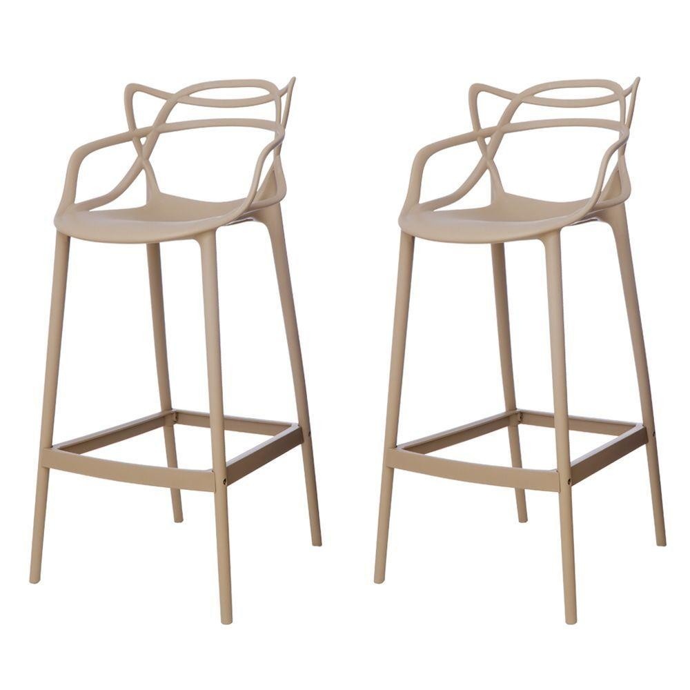 Banqueta Nude Allegra: Conforto e Estilo!