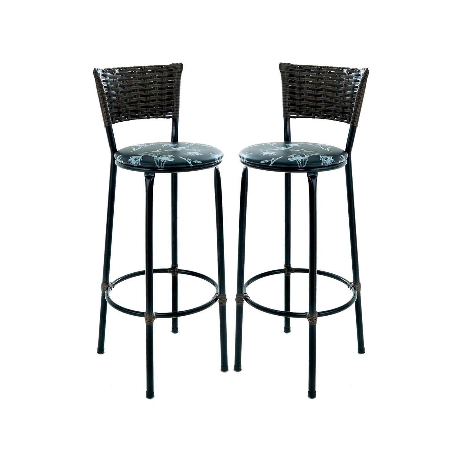 banquetas-altas-argila-moderno-fibra-2-design-florido-sintetica-preto-de-cozinha-kit-a-para-a