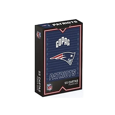 Baralho NFL Patriots Copag: 55 Cartas para Fãs!