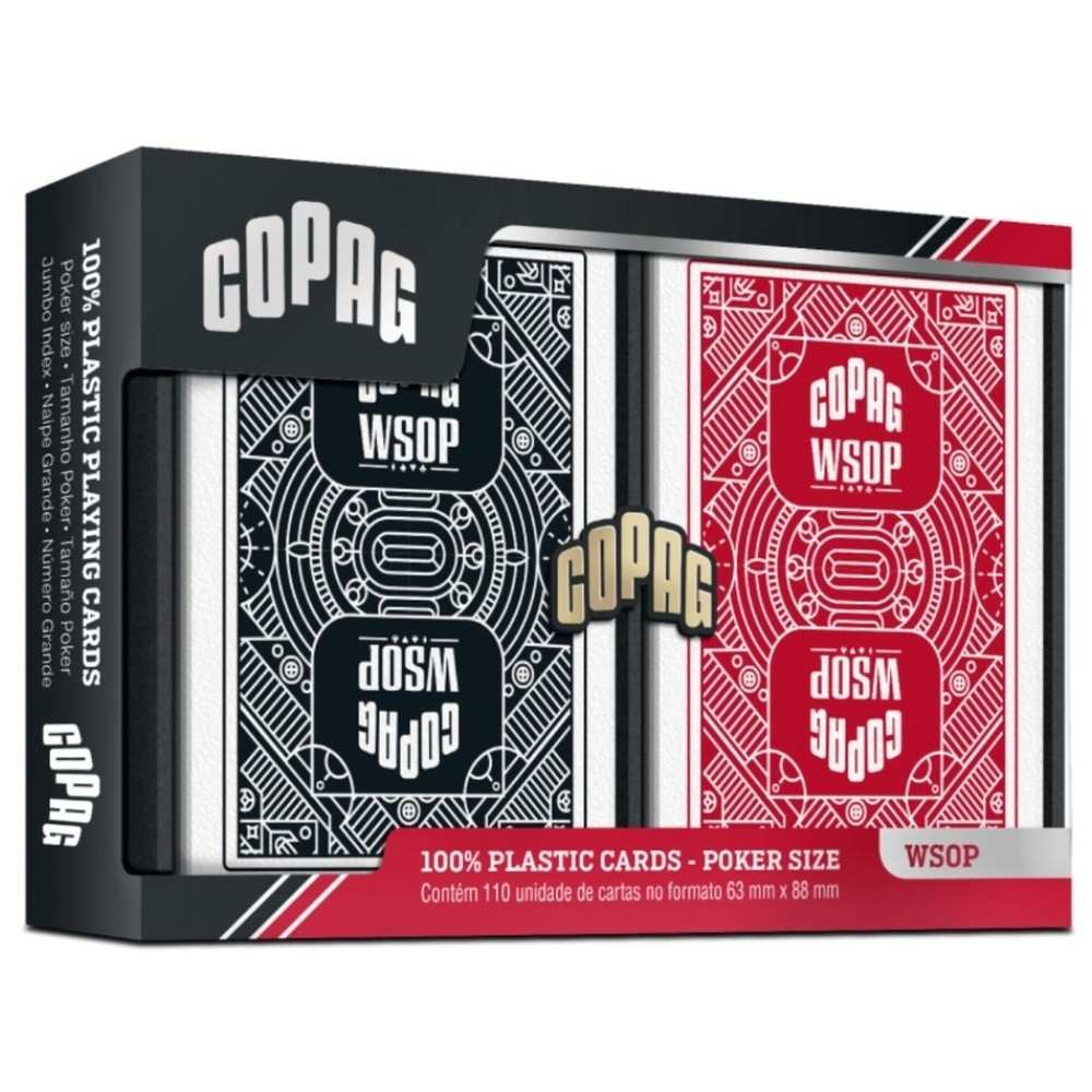 Baralho WSOP Copag: Jogue como um Profissional!