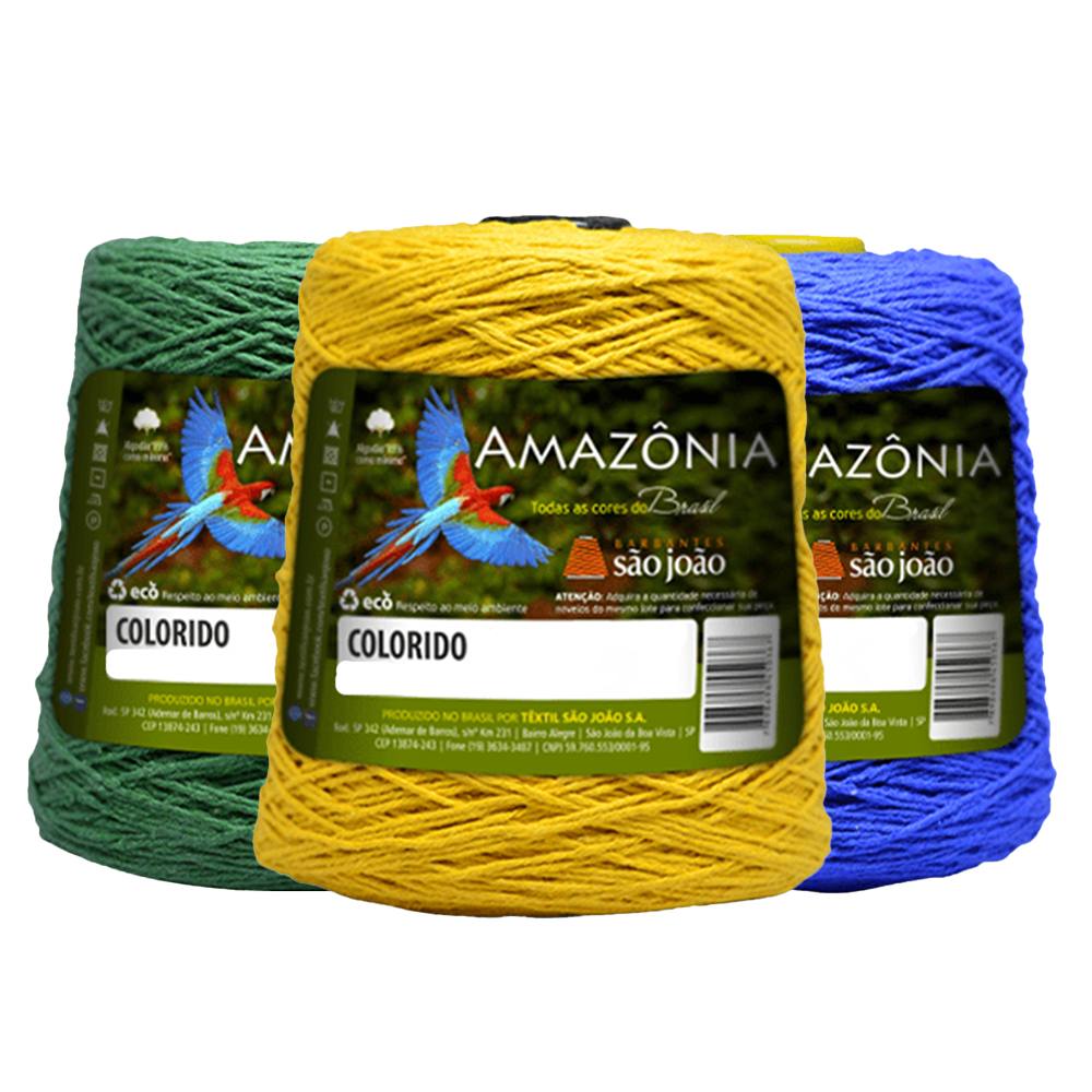 Barbante Amazônia Fio N°6: 400m de Sustentabilidade e Cor