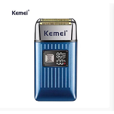 Barbeador Kemei KM-1112: 8.000 RPM, IPX5 e Bivolt
