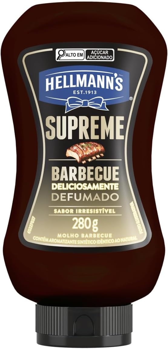 Molho Barbecue Defumado Hellmann's Supreme Squeeze 280g