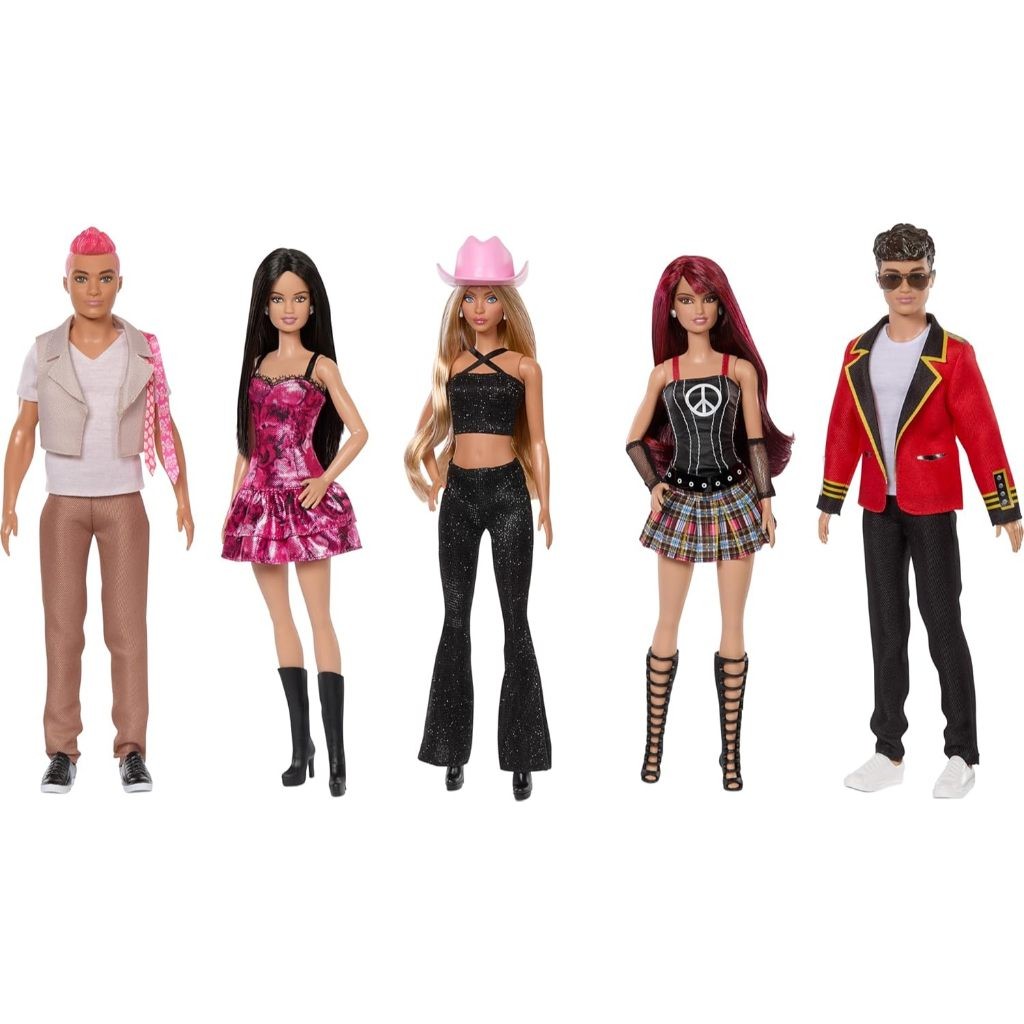 Barbie RBD: Colecione os 5 Ícones Rebeldes!