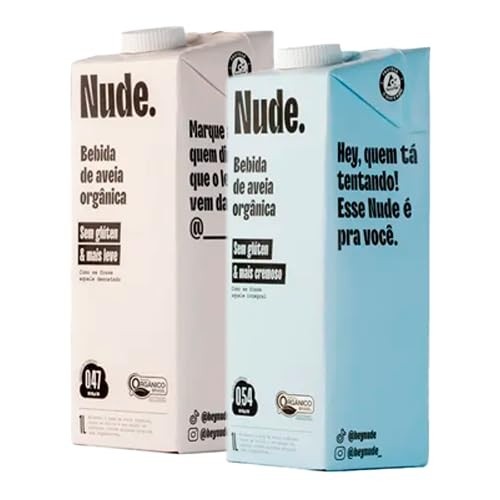 Kit 2 Leite Vegetal Nude 1L: Original, Barista