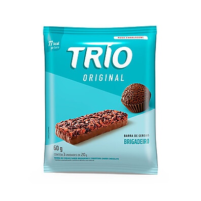 Barra de Cereais Brigadeiro: Sabor e Energia!