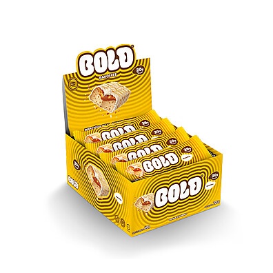 Barra de Proteína BOLD Banoffee: 20g de Proteína Zero Açúcar