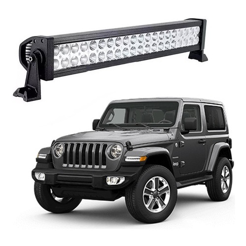 Barra LED 120W: Ilumine Sua Aventura!