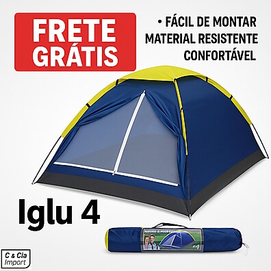 Barraca Iglu 4 Pessoas: Conforto e Praticidade