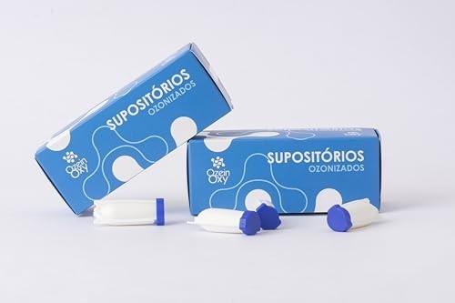 Supositórios Ozonizados a base de Azeite de oliva com 10 unidades