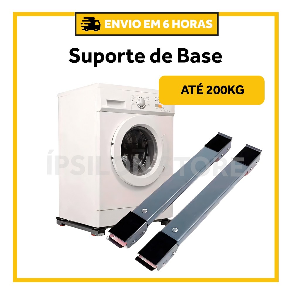 Base Carrinho com Rodinha: Mova Tudo Fácil!