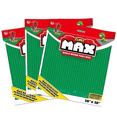 Base de Construção Max: Kit 3 Placas 25x25cm Candide