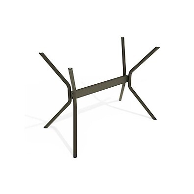 Base de Mesa de Cozinha Loire: Elegância em Aço Bronze
