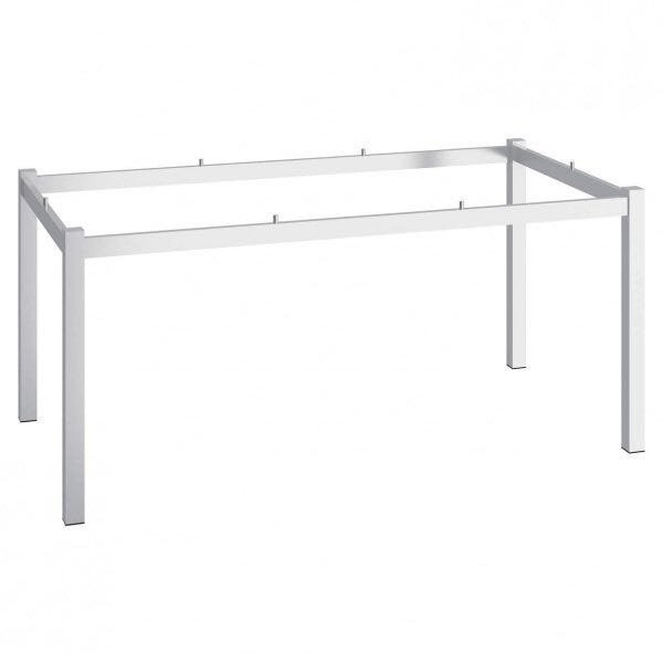 Base de Mesa Jantar: Elegância em Aço Cromado