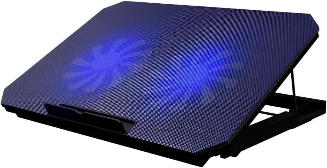 base-e-led-duplo-para-cooler-a-ventiladores-17-2-preto-ajustavel-com-azuis-ergonomica-notebook-ate-a