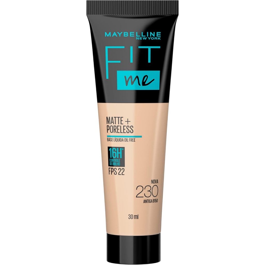 Base Fit Me Matte: Pele Impecável por 16h!