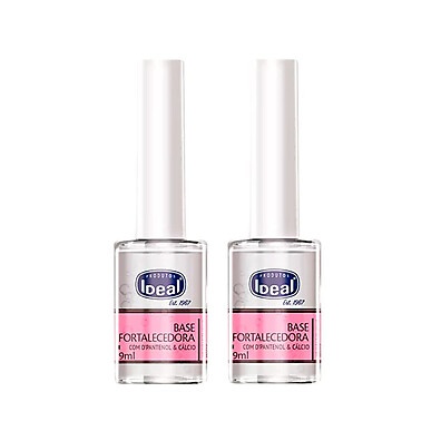 Base Fortalecedora Unha: Kit com 2 - 9ml