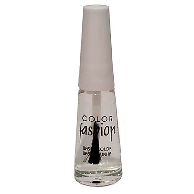 Base Incolor Color Fashion 8ml: Unhas Fortes!