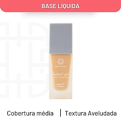 Base Radiant Skin R6: A Base Vegana de Ana Hickmann