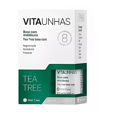 Base Vitaunhas Tea Tree: Unhas Saudáveis em 7 Dias!